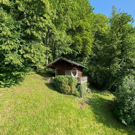 Stilvolles Apartment mit Bergblick-Hütte und Garten Wolfratshausen Exterior foto